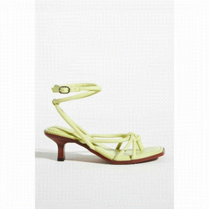 SAM Edelman Bnwot "Dia" Ankle Strap Kitten Heel Women Sz 6 New Lime
